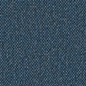 Teal woven fabric texture with a grid pattern of raised circular nodes, matte finish, identified as lapalma Mainline Flax Camira mlf49.